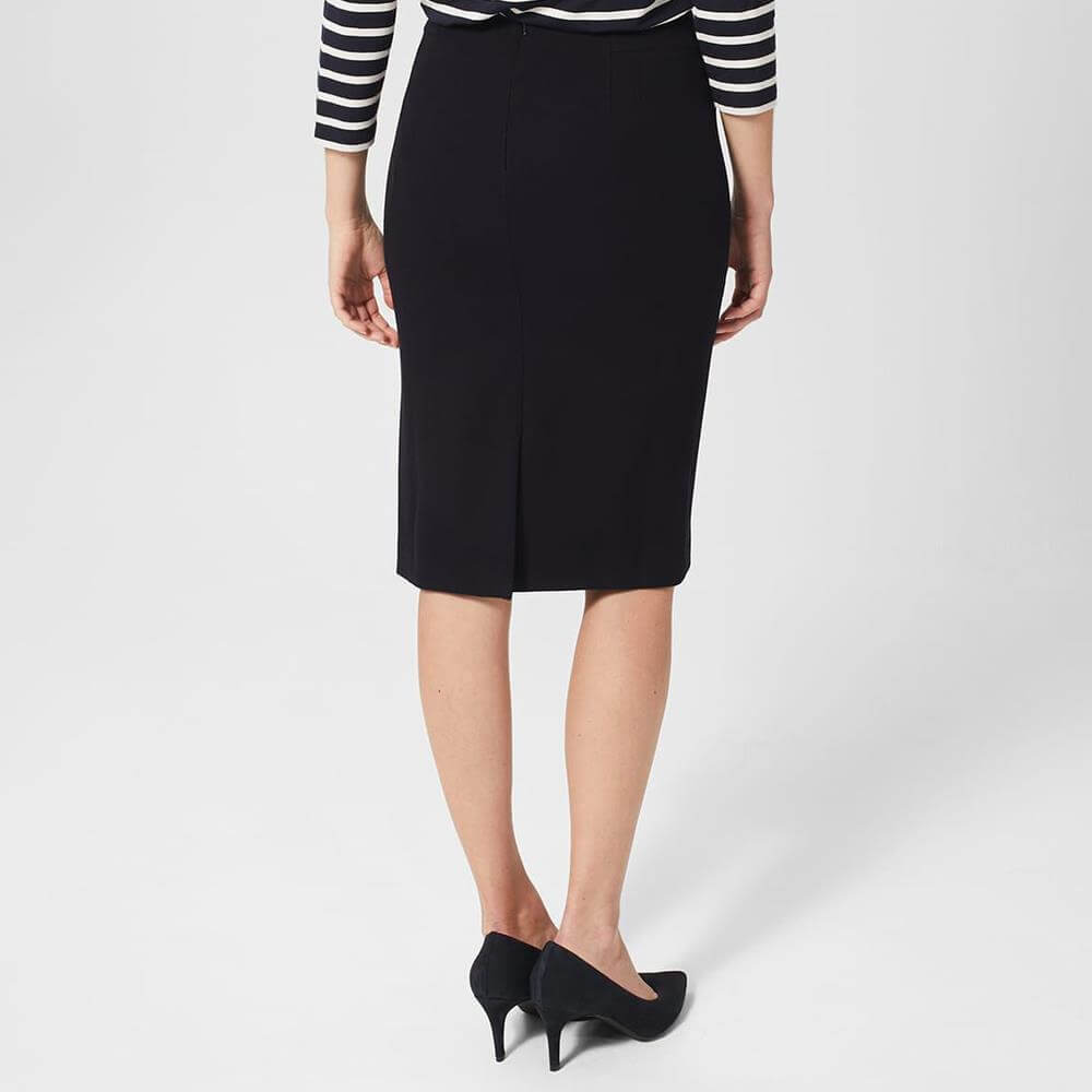 Hobbs navy hotsell pencil skirt